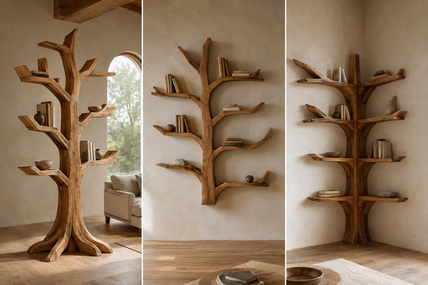 Tree Bookshelf Types: Freestanding vs Wall-Mounted vs Corner
