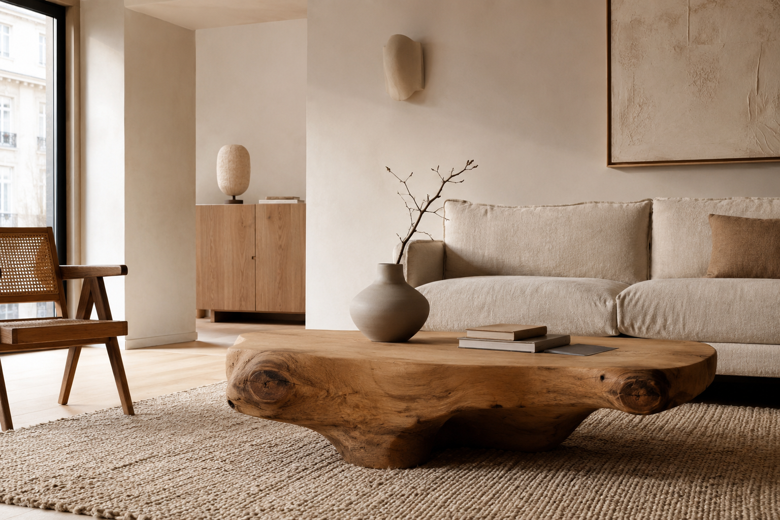 Scandinavian Apartment: Quiet Minimalism with Natural Wood