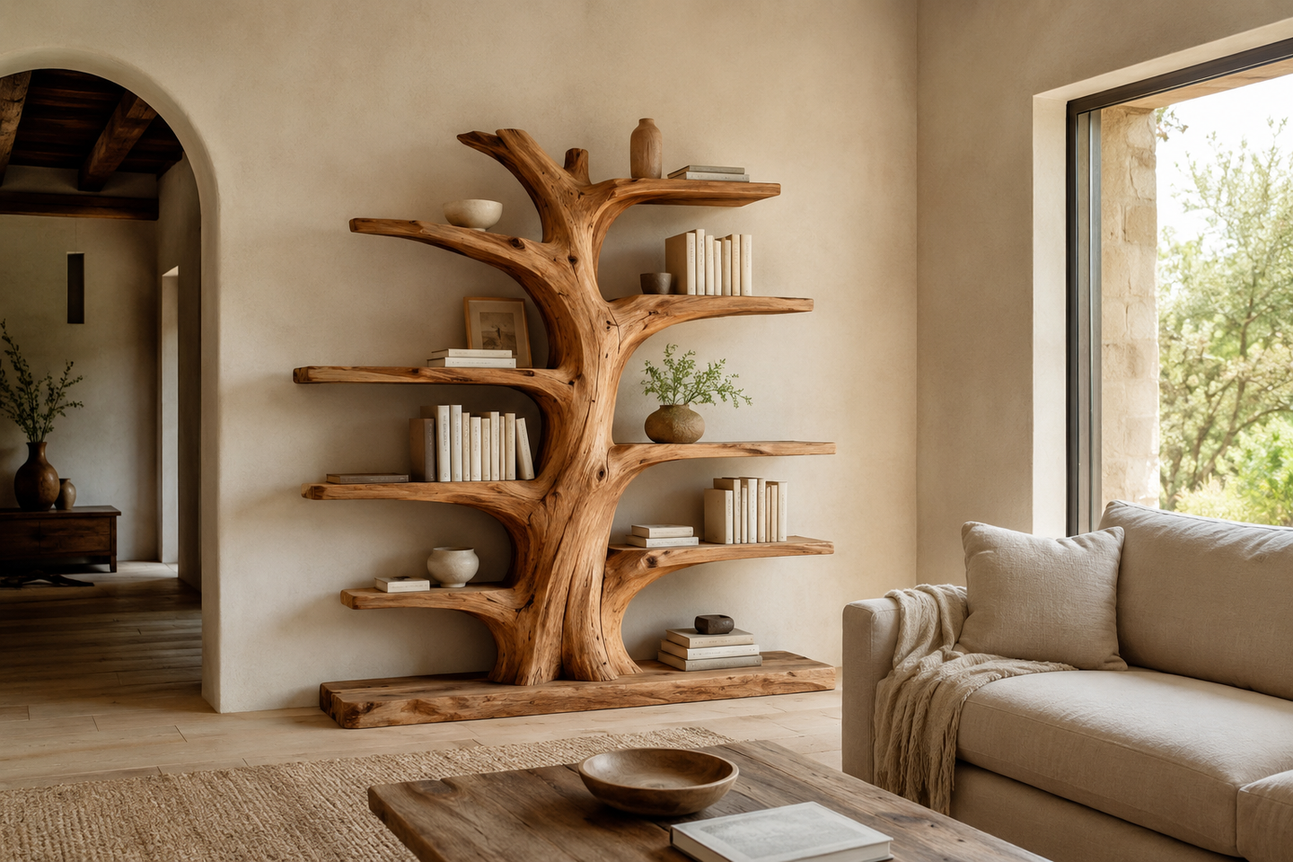 Tree Bookshelf Size Guide: Height, Width & Room Placement