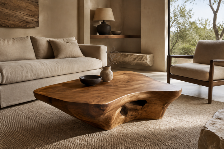 How to Choose a Solid Wood Coffee Table for Your Living Room: Size, Shape & Placement