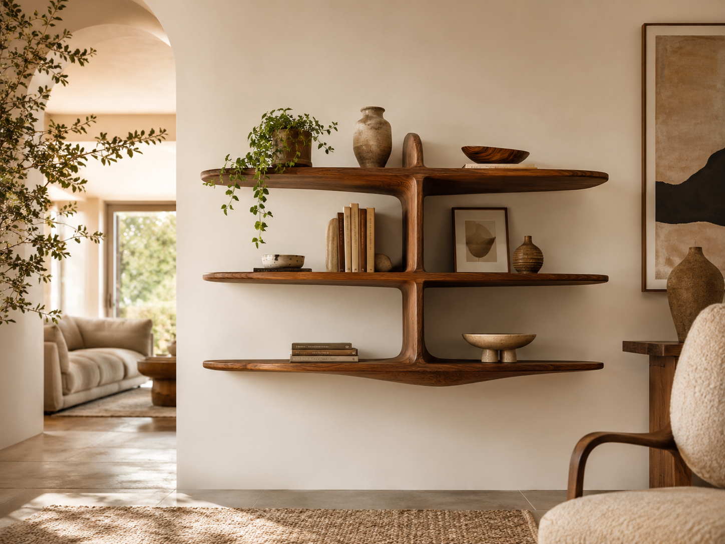 Floating Bookshelf