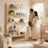 Large Handcrafted Natural Wood Tree Branch Nursery Bookshelf - Image 3