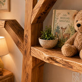 Handcrafted Wood Tree Branch Bookshelf for Nursery Room - Image 7