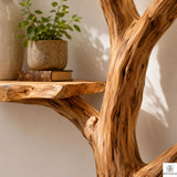 PREAUREUM Handcrafted Tree Branch Floating Shelf (C2)