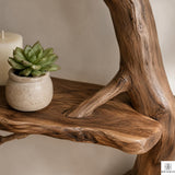 PREAUREUM Handcrafted Tree Branch Floating Shelf (C2)