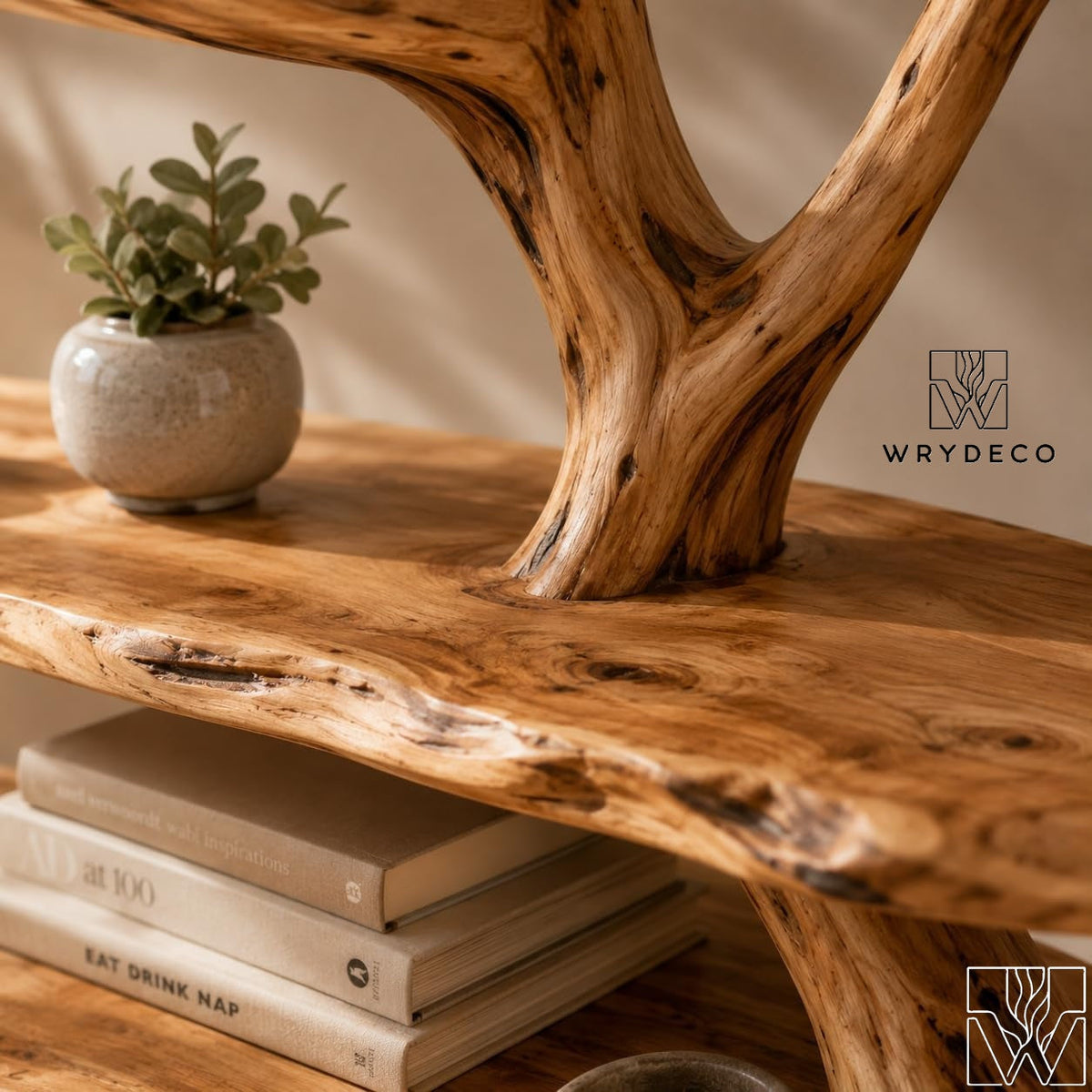 Open Canopy Corner Floating Bookcase