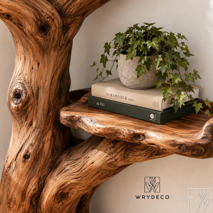 Balanced Branch Corner Tree Bookcase