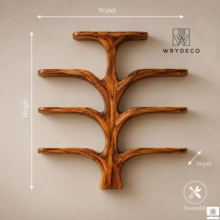 Open Canopy Contemporary Tree Bookcase